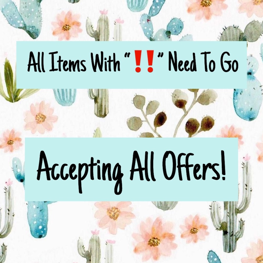 ‼️ ACCEPTING ALL OFFERS ‼️